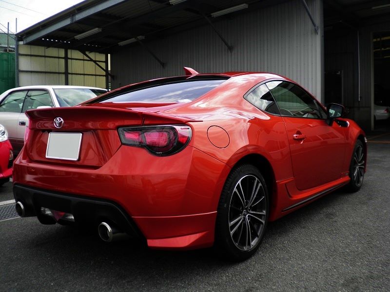 トヨタモデリスタ / MODELLISTA リヤスパッツ のパーツレビュー | 86