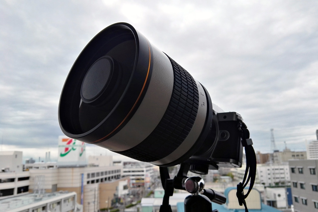 kenko ミラーレンズ 800mm F8 DX のパーツレビュー | アクセラセダン