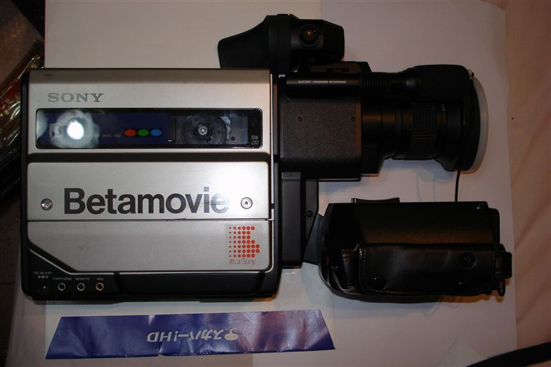 SONY 初代βムービービデオ BMC－100 のパーツレビュー