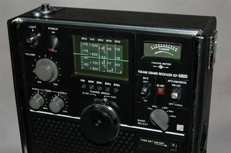 ⚫️昭和のBCL傑作機⚫️5800スカイセンサー動作極美品！