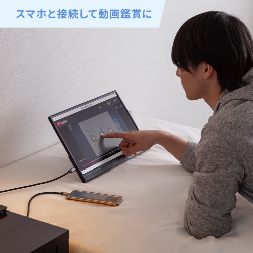 DP-06【タッチパネル搭載モバイルモニター（15.6インチ・フルHD