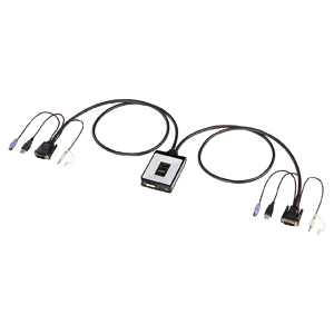 SW-KVM2DX【フルHD対応DVIパソコン自動切替器(2:1)】DVI接続でフルHD