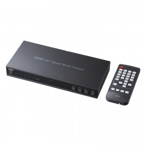 SW-PHD41MTV【4入力1出力HDMI画面分割切替器（4K/60Hz対応）】最大4台