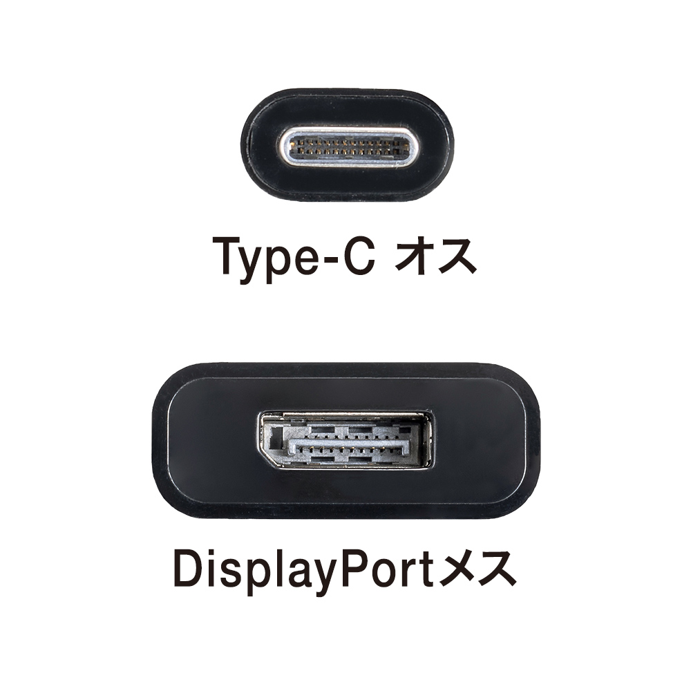 AD-ALCDP02【USB Type C-DisplayPort変換アダプタ（4K/120Hz/HDR対応