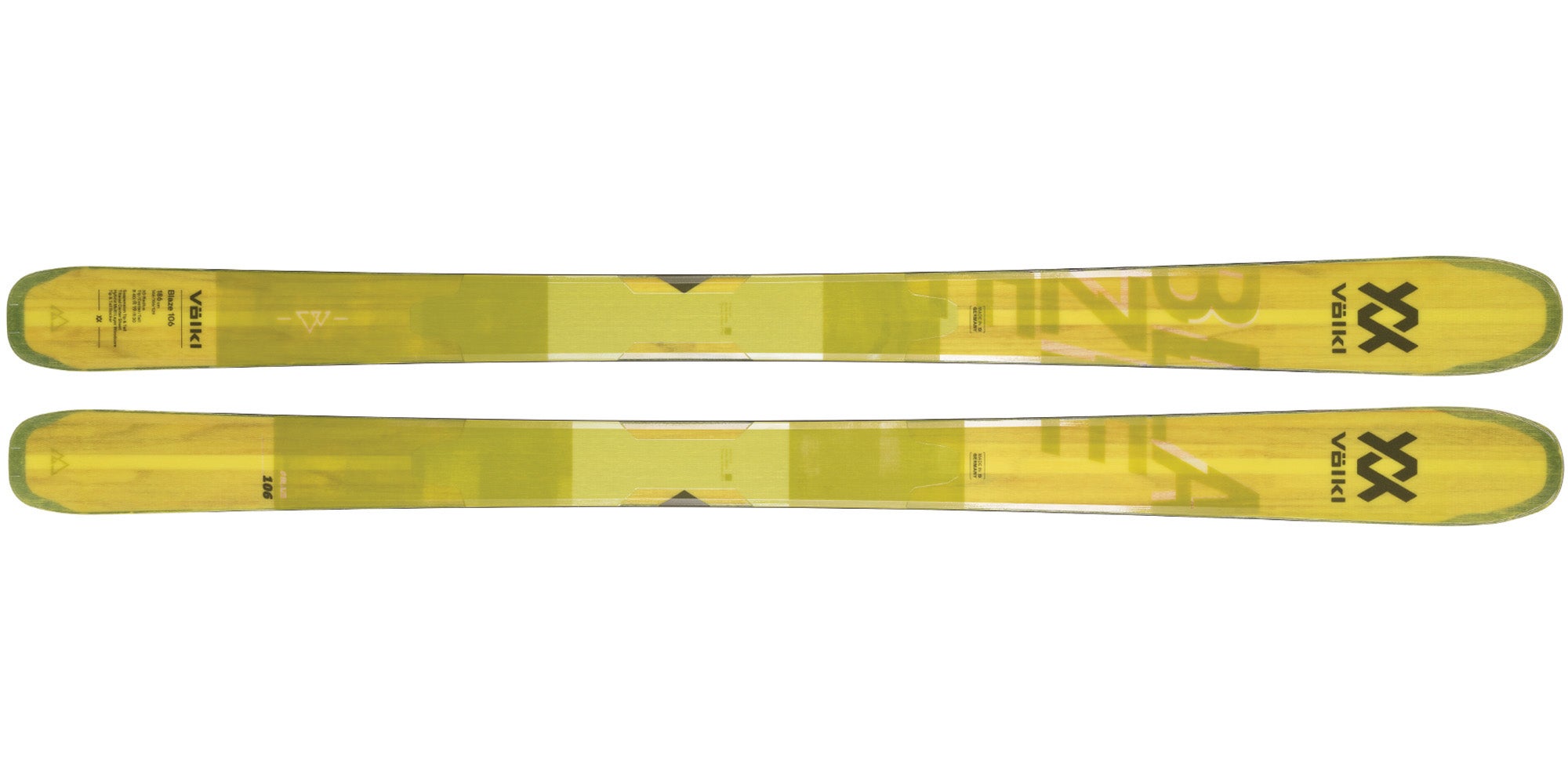 Völkl Blaze 106 - 2022 Men's All-Mountain Wide Ski Review | SKI