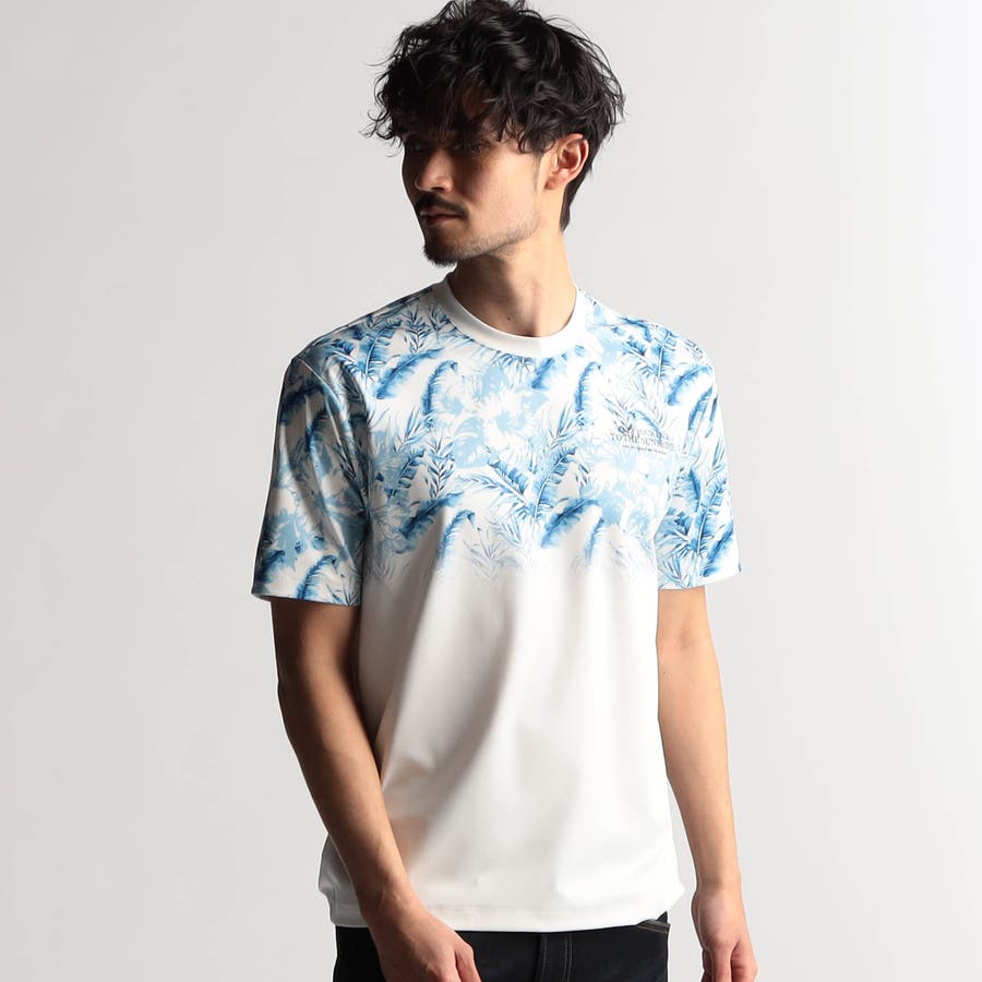 総柄プリント半袖Tシャツ[品番：NICW0005551]｜NICOLE（ニコル）の