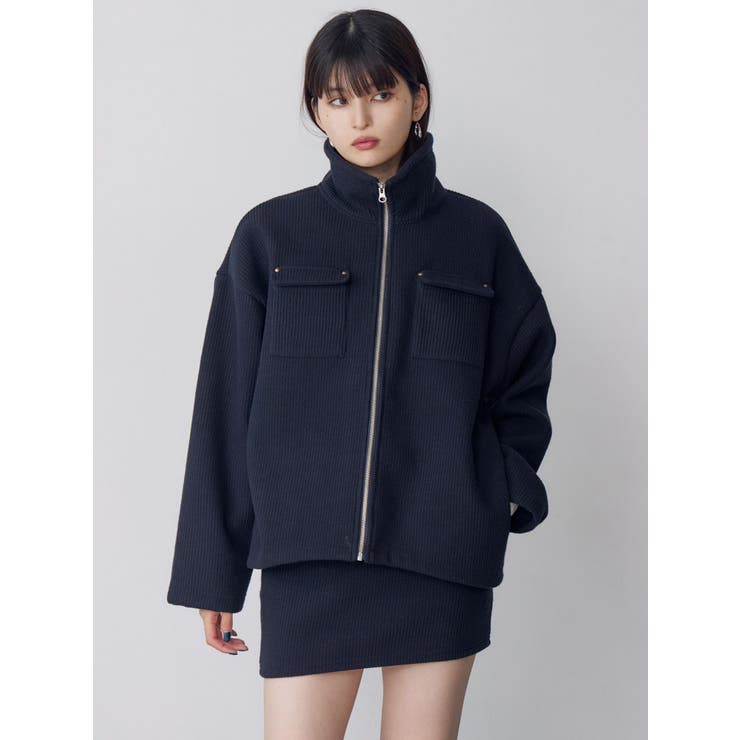 スタンドZIPブルゾン【セット販売対象】[品番：MKSW0066958]｜MURUA
