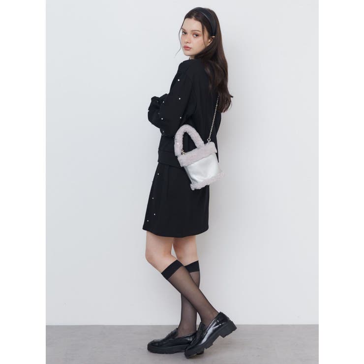 BIJOU SWEAT SK/ビジュースウェットスカート[品番：MKSW0059271