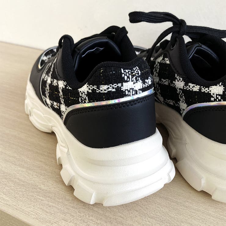 2WAYシューレースツイードスニーカー/OT3746[品番：ORTS0008810