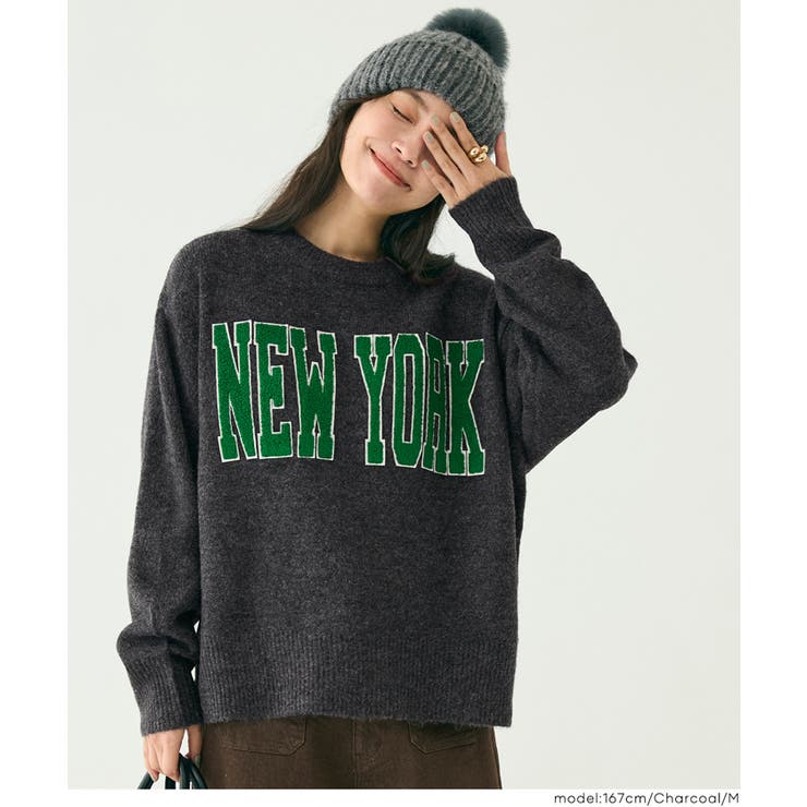 アソートワッペンニットトップス[品番：PA000017757]｜coca（コカ）の