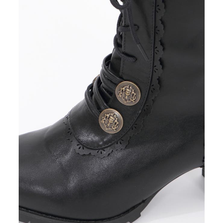 ナポレオンレースアップブーツ[品番：IGAW0002292]｜axes femme