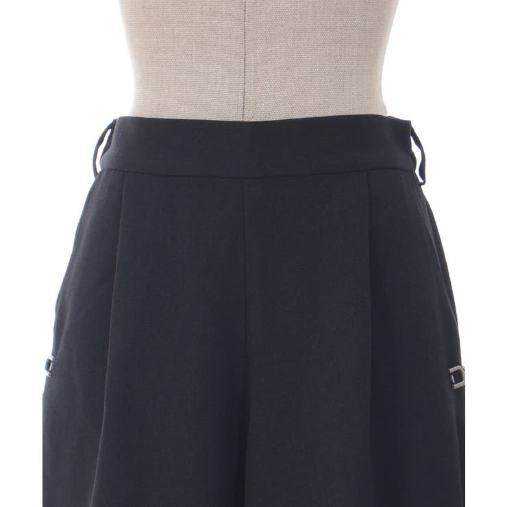 サイドチェックワイドパンツ[品番：IGAW0005848]｜axes femme