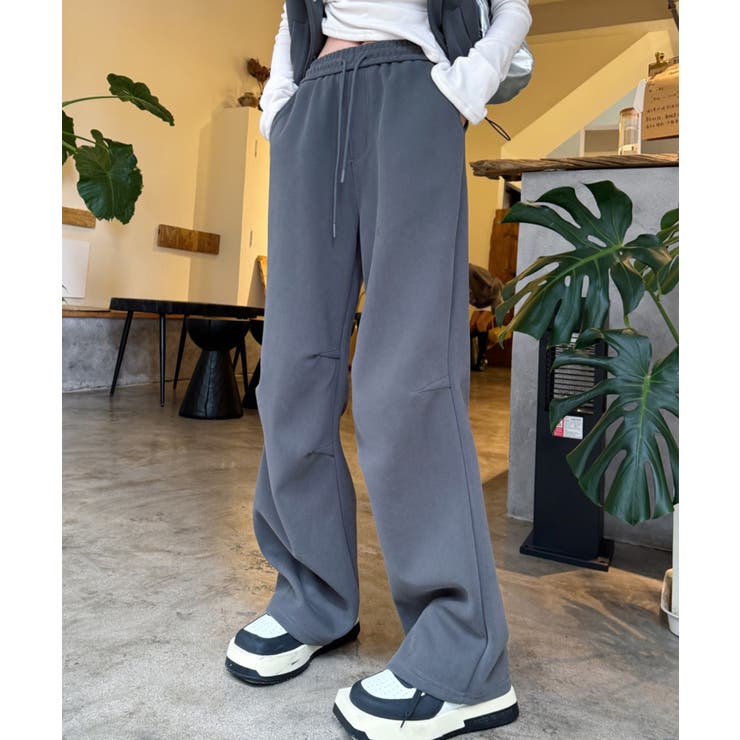 リラックスフィットスウェットパンツ[品番：XT000011561]｜aimoha