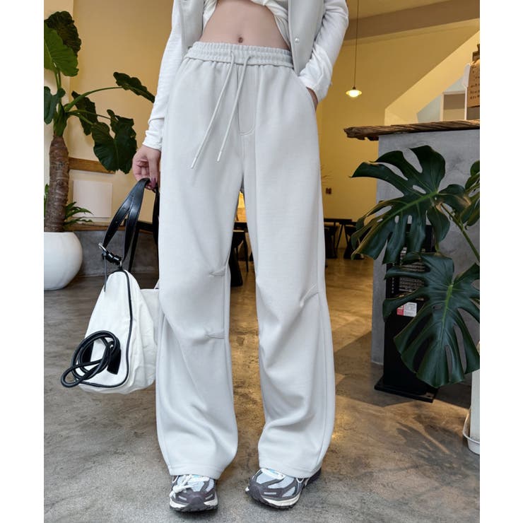 リラックスフィットスウェットパンツ[品番：XT000011561]｜aimoha