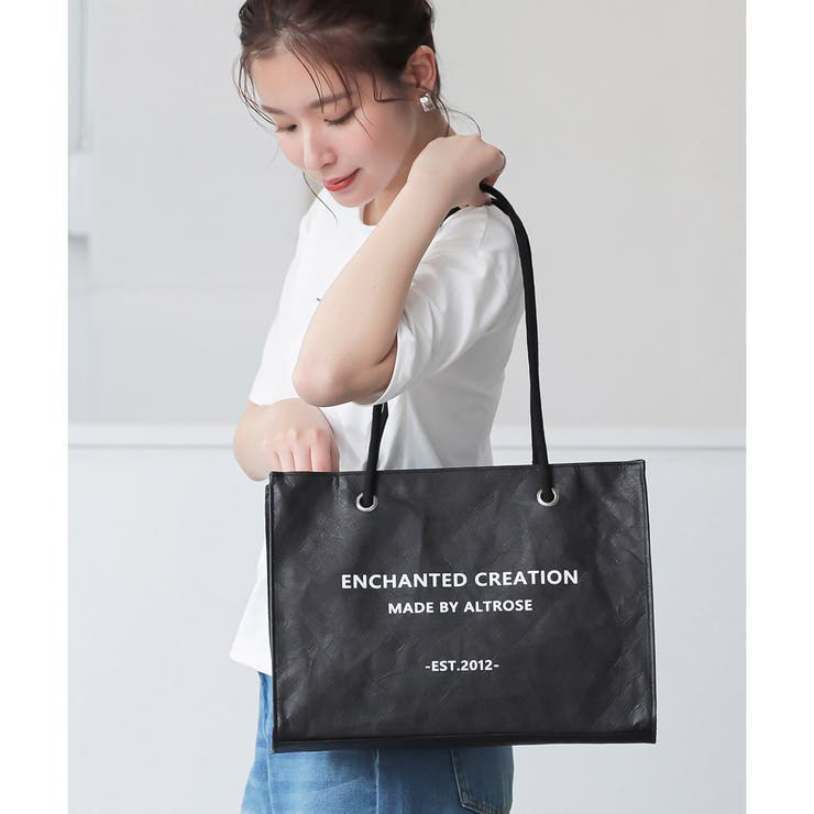 ショッパー風 トートバッグ ショッパー[品番：ALTB0002134]｜ALTROSE