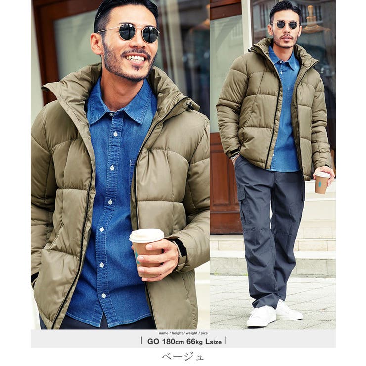 中綿 ジャケット ブルゾン[品番：JG000014094]｜JIGGYS SHOP（ジギーズ