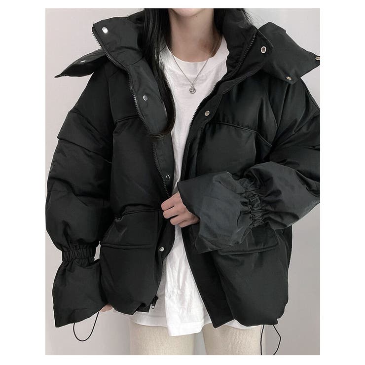 フード付き ダウンコート レディース[品番：KH000011489]｜VIVID LADY