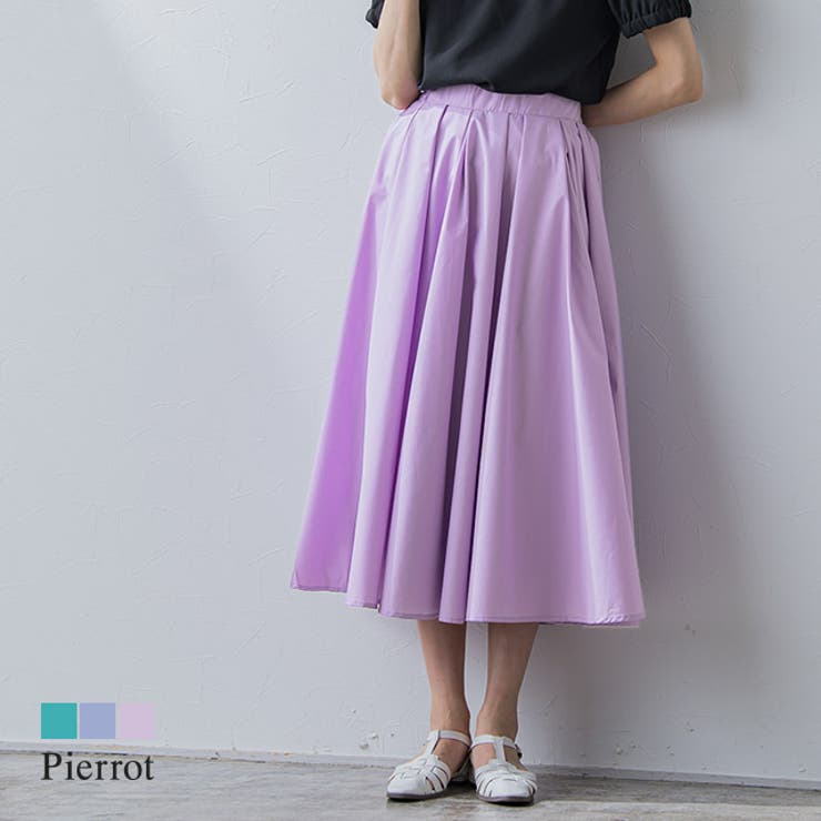 STORY 5月号掲載】タックフレアスカート スカート[品番：PRTW0003499