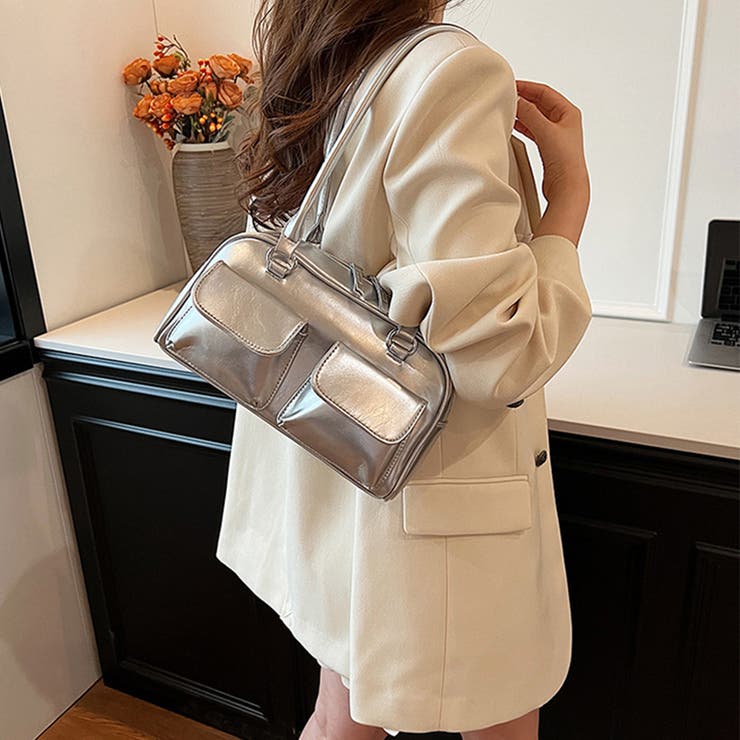 ダブルポケットショルダーバッグ 5color[品番：RKKW0003204]｜RAKUku