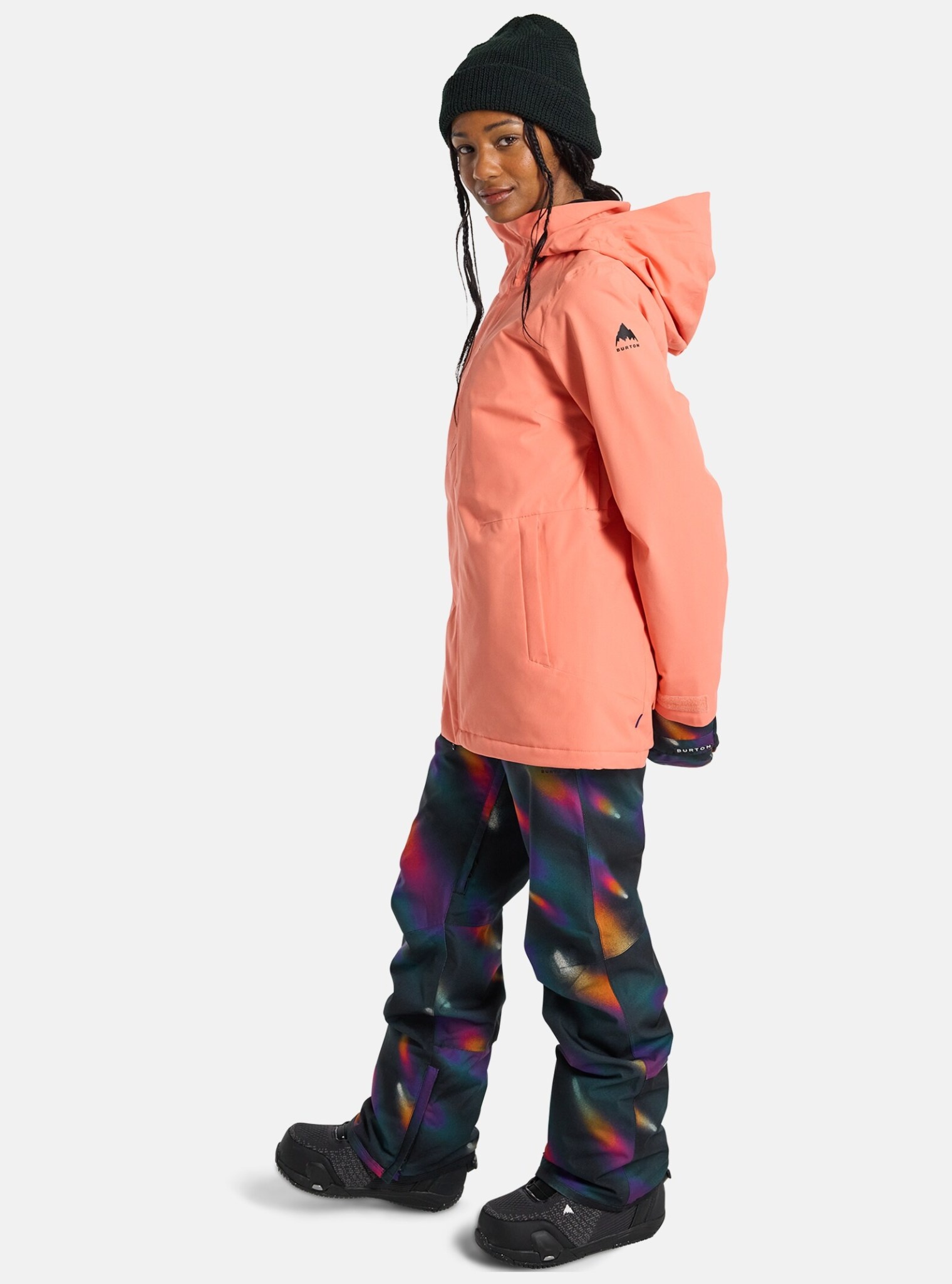 Burton Jet Ridge Jacket 2025 (Womens) | Peach Echo - The Drop Rideshop