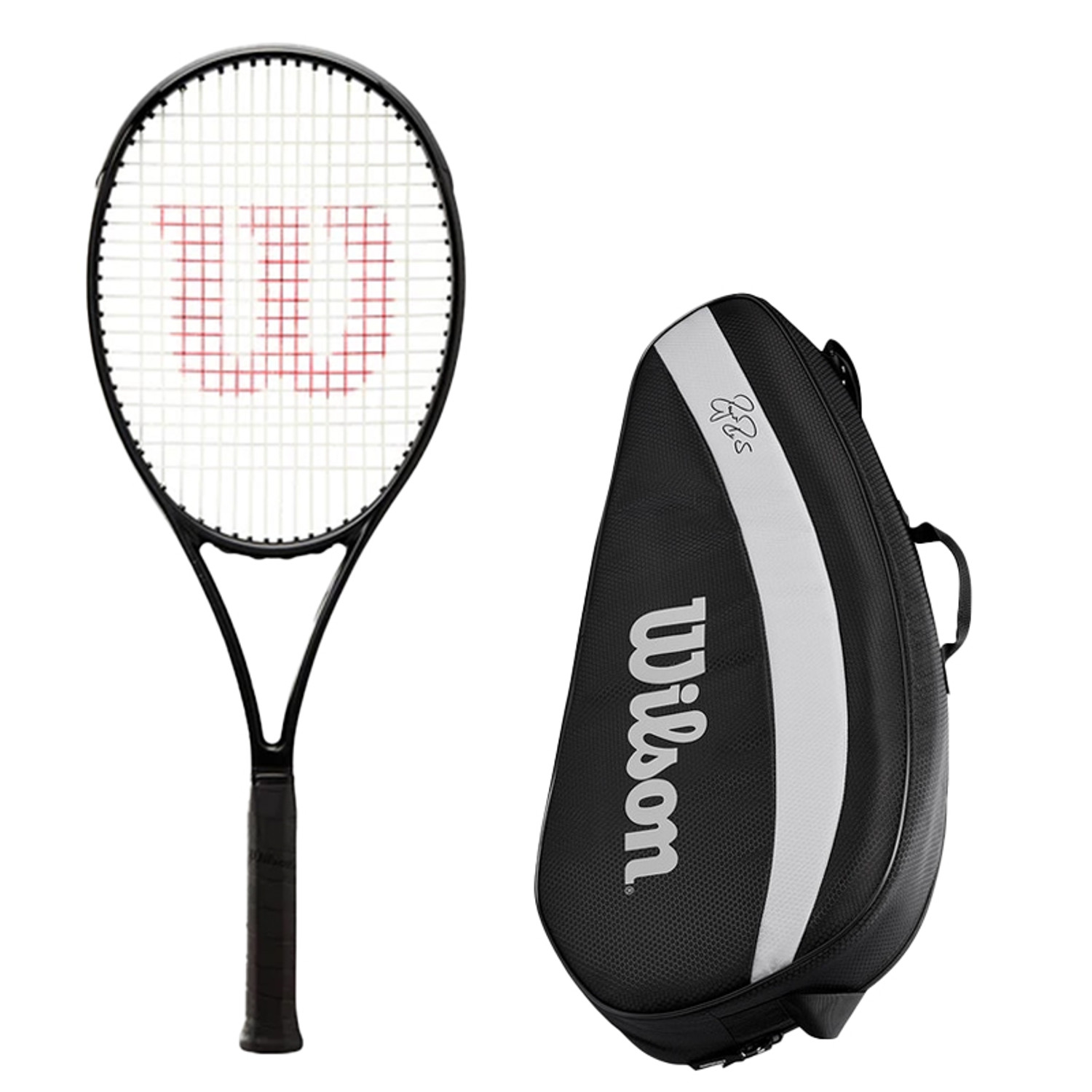 Wilson Noir Pro Staff 97 V14.0 + Tas » TennisDirect.nl