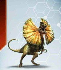 ディロフォサウルス | 生物 | ジュラシック・ワールド・ゲーム