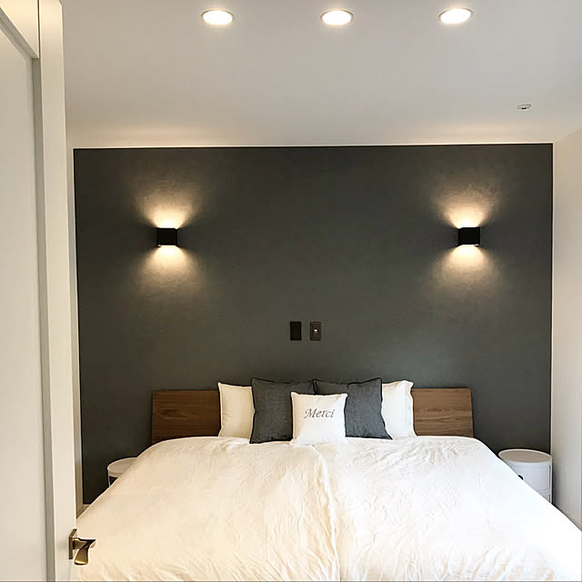 無印良品 ベッドフレーム用ヘッドボード・シングル・ウォールナット材