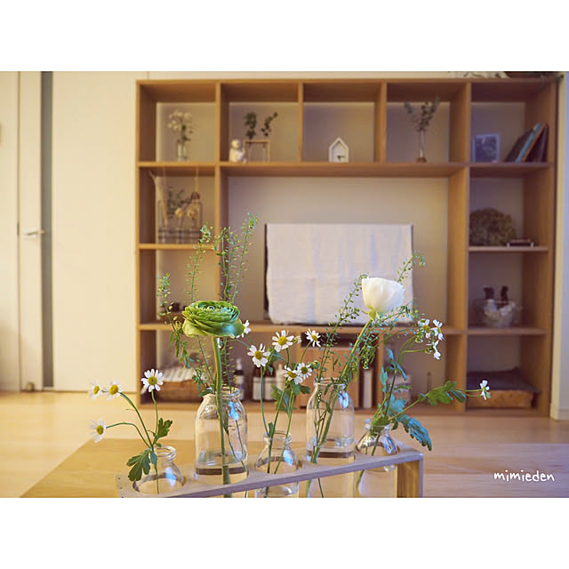 無印良品 スタッキングシェルフ5段用3列オープン型追加セット/オーク材