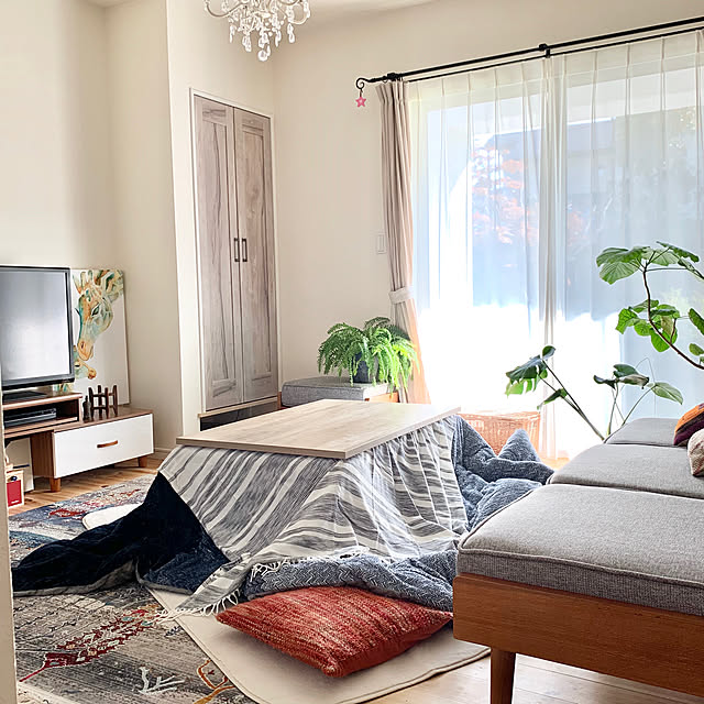 ニトリ リビングこたつ(フロットS 105 ヴィンテージNA) - 通販 | 家具