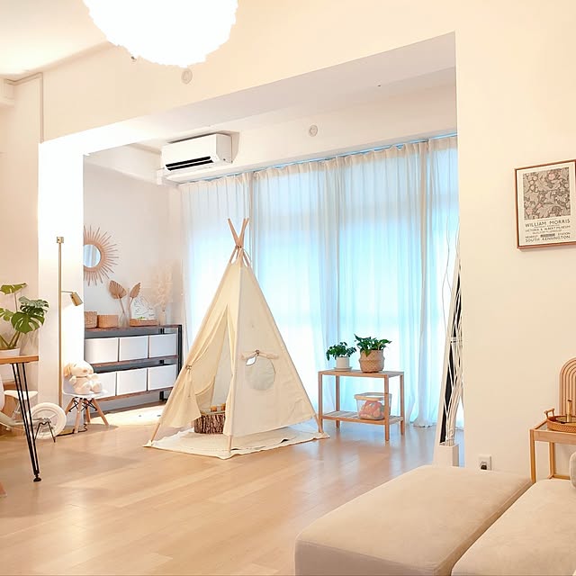 イケア FLUGBO フルーグボー フロアアップライト/読書ランプ - 通販