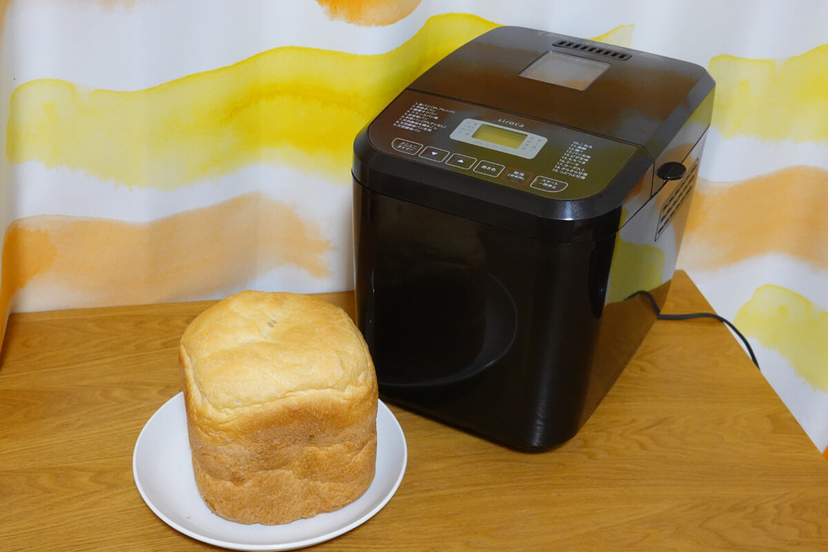 シロカのホームベーカリーSB-1D151 レビュー！健康メニューも作れる