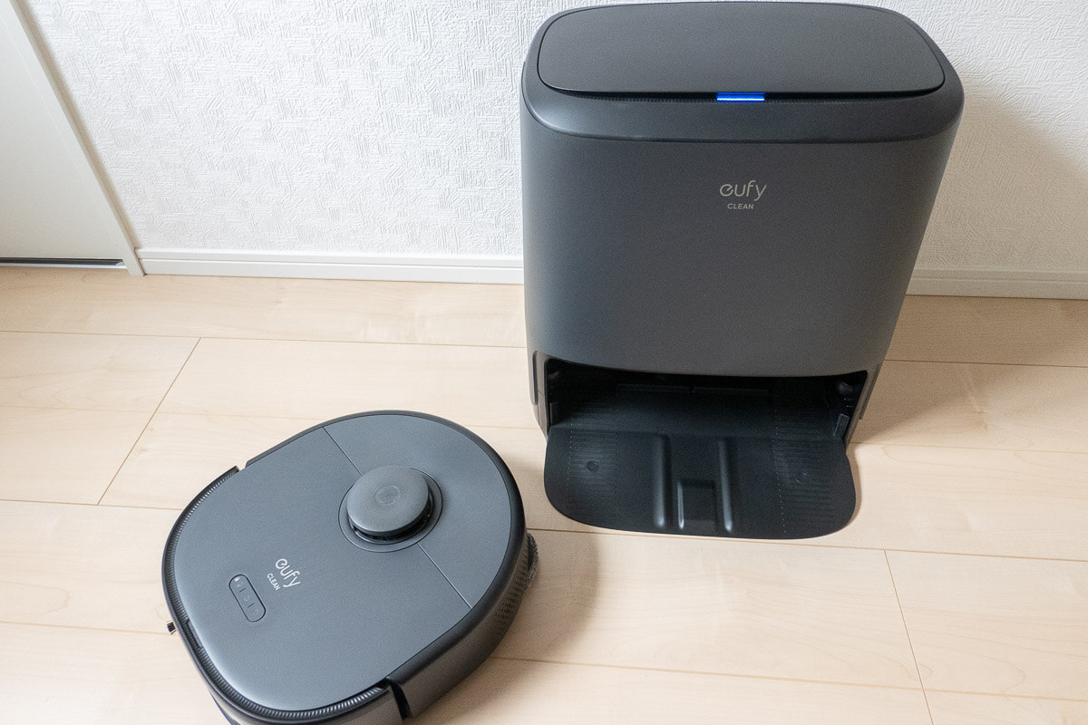 Eufy Clean X9 Pro with Auto-Clean Station」実機レビュー。自動