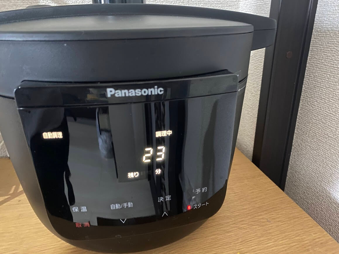 パナソニックの電気圧力鍋 NF-PC400を実機レビュー！使い方や