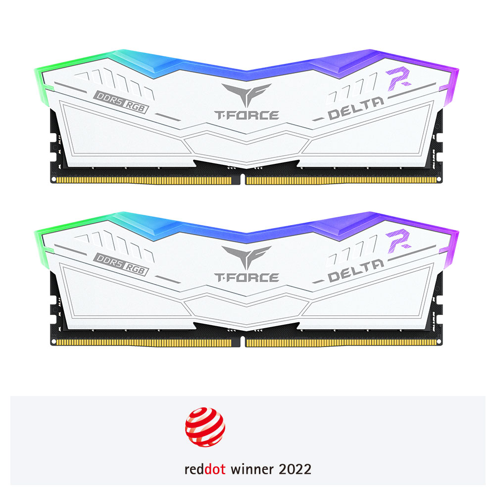 TEAMGROUP T-Force Delta RGB DDR5 16GB (2x8GB) 5200 Mhz - CL40