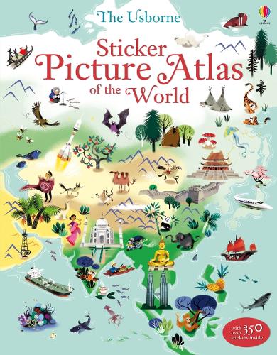 Lift-the-Flap Picture Atlas by Alex Frith, Kate Leake | Waterstones