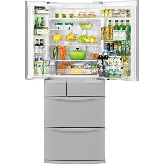 6ドア冷凍冷蔵庫 クリアグレー NR-FV45V3-H(Panasonic)の商品詳細