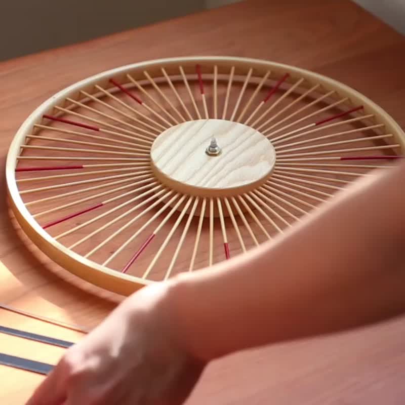 ミニマルな竹製掛け時計 | 和風サイレント壁掛け時計 新築祝いのギフト