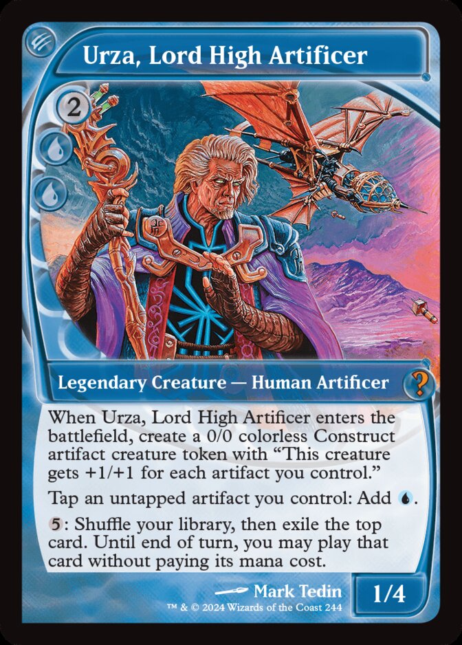Urza Lord High Artificer-Futureshifted, Mystery Booster 2:Foil (MB2)