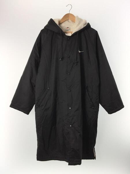 NIKE(ナイキ) / ベンチコート/M/ナイロン/ブラック/ボア/ロングコート