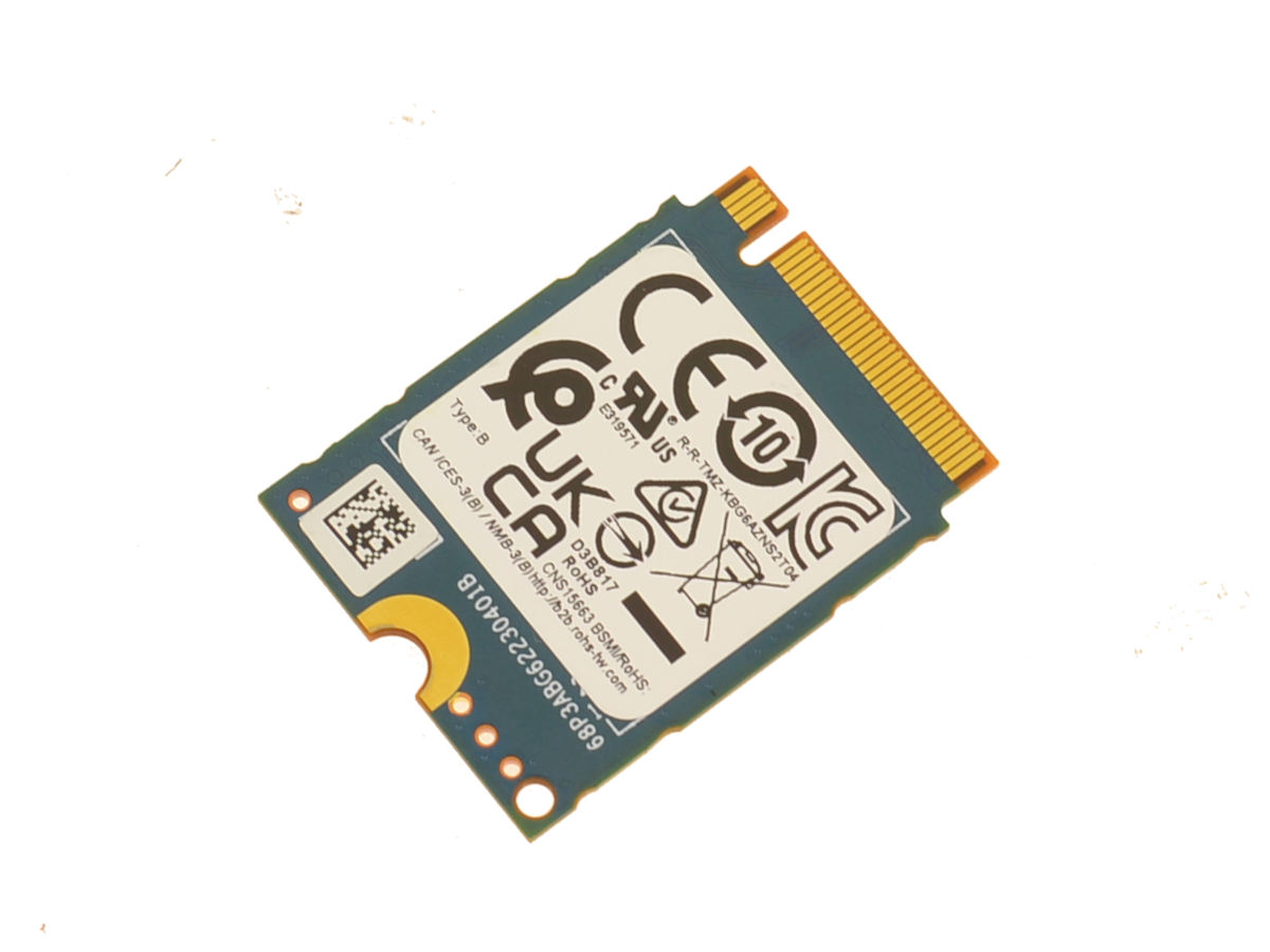 KIOXIA 256GB NVMe PCIE SSD M.2 2230 Card Hard Drive 4HX2W