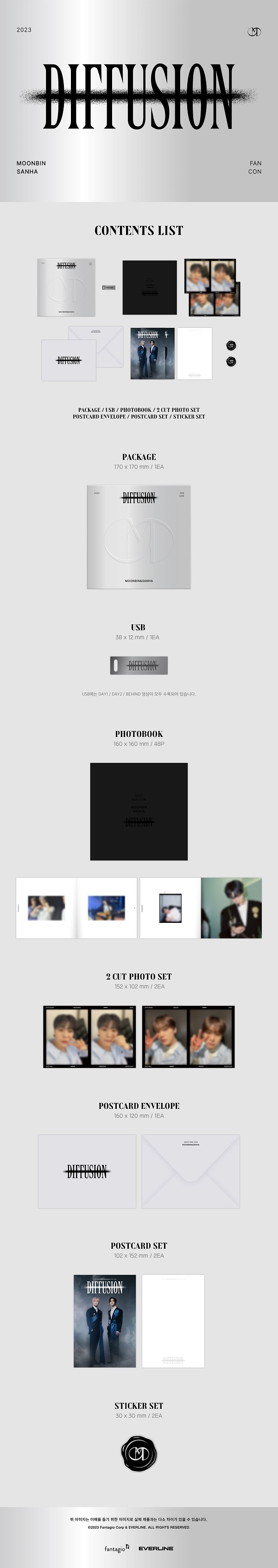 ムンビン&サナ(ASTRO)｜『2023 MOONBIN & SANHA FAN CON: DIFFUSION