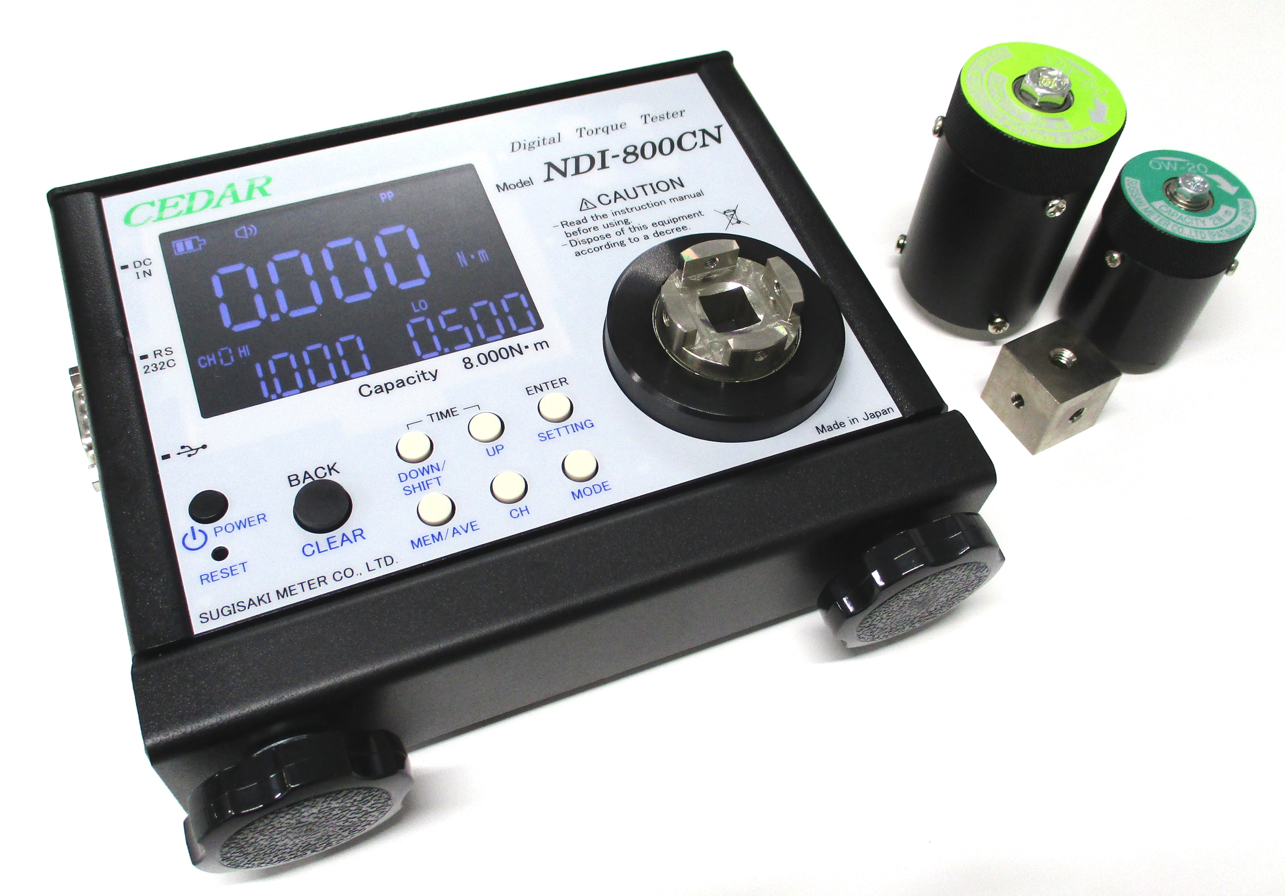 トルクテスタ NDI-800CN/80CN｜製品一覧｜杉﨑計器 - CEDAR トルク測定器