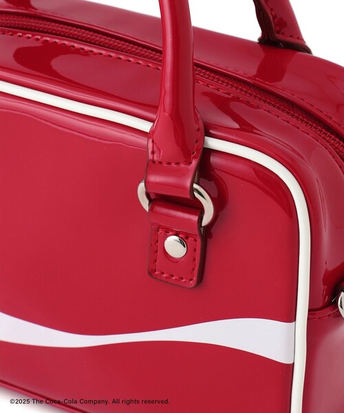 セール】【Coca-Cola】2WAYエナメルミニボストンバッグ（ボストン