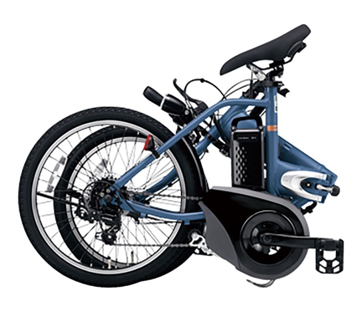 オフタイム「BE-FW071」20インチ 外装7段変速 折りたたみ自転車 電動