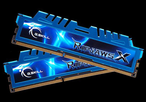 G.SKILL Ripjaws X Series 16GB (2 x 8GB) 240-Pin PC RAM DDR3 1600