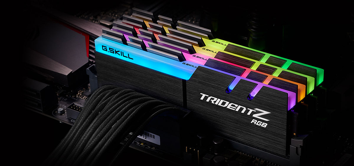 G.SKILL TridentZ RGB Series 32GB (2 x 16GB) 288-Pin PC RAM DDR4