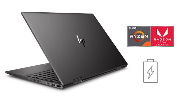 Refurbished: HP ENVY x360 2-in-1 Laptop AMD Ryzen 5 2500U 13.3