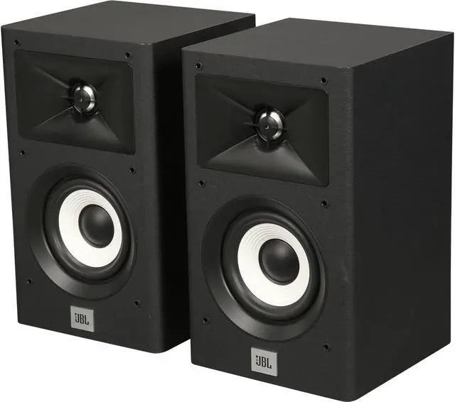 Open Box: JBL Stage A120 2-Way Bookshelf Speakers (Black, Pair