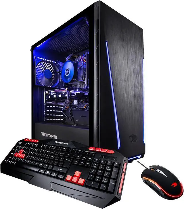 iBUYPOWER - Gaming Desktop PC - AMD Ryzen 7 2700X (3.70 GHz