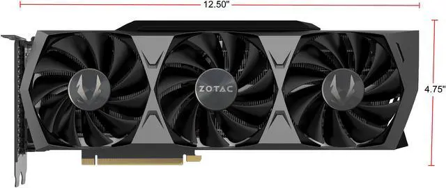 ZOTAC GAMING GeForce RTX 3090 Trinity 24GB GDDR6X 384-bit 19.5